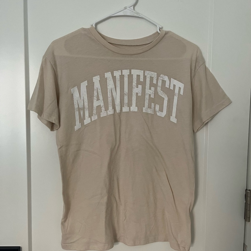 Grayson Threads Beige Manifest Tee
